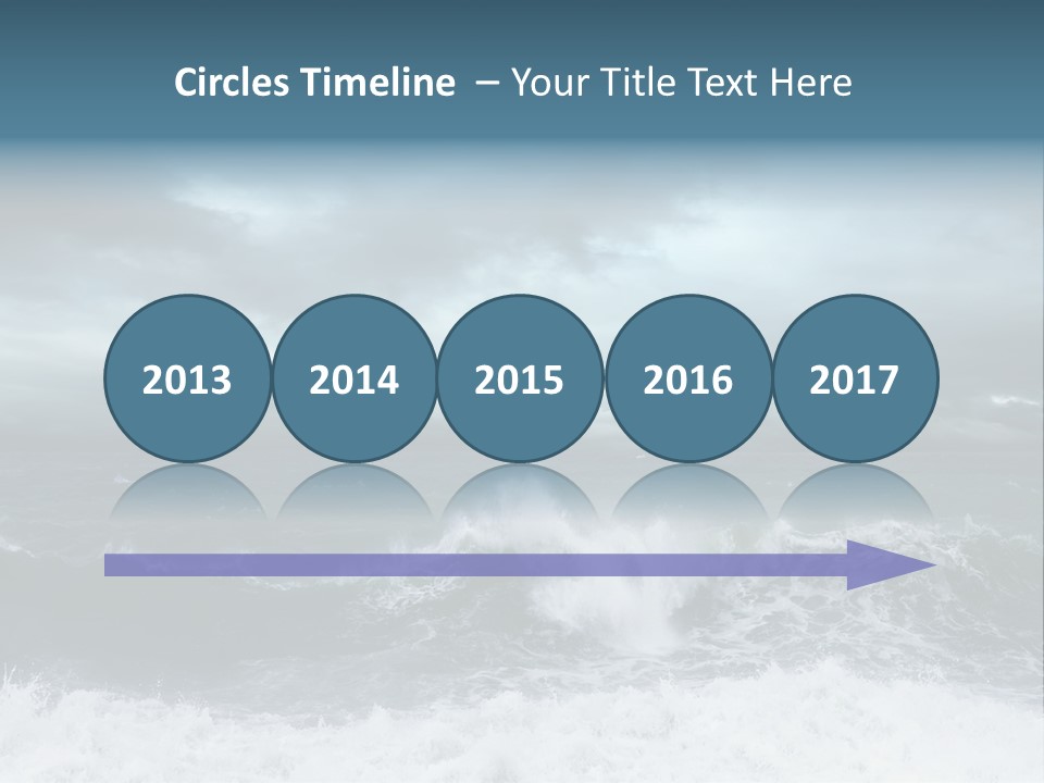 Copyspace Water Ocean PowerPoint Template