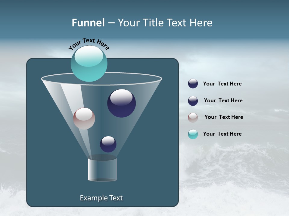 Copyspace Water Ocean PowerPoint Template