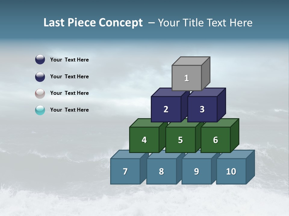 Copyspace Water Ocean PowerPoint Template
