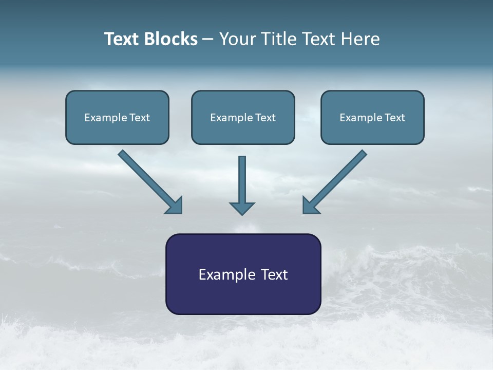 Copyspace Water Ocean PowerPoint Template