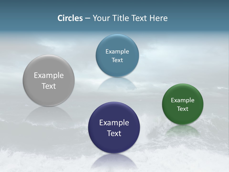 Copyspace Water Ocean PowerPoint Template