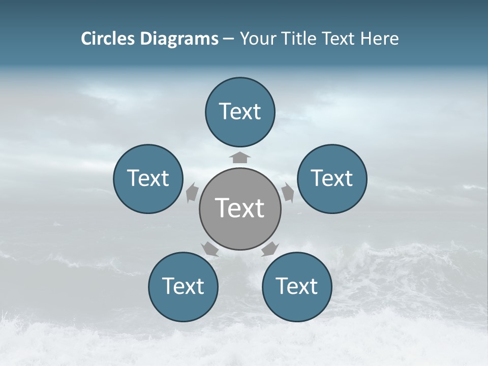 Copyspace Water Ocean PowerPoint Template