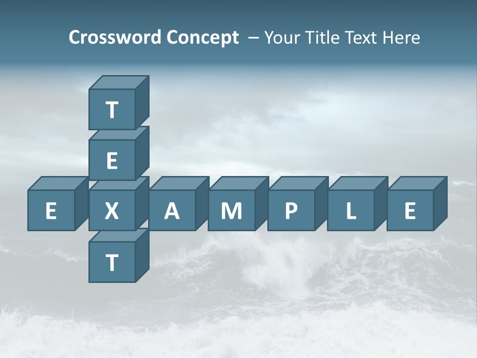 Copyspace Water Ocean PowerPoint Template