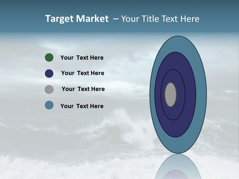 Copyspace Water Ocean PowerPoint Template