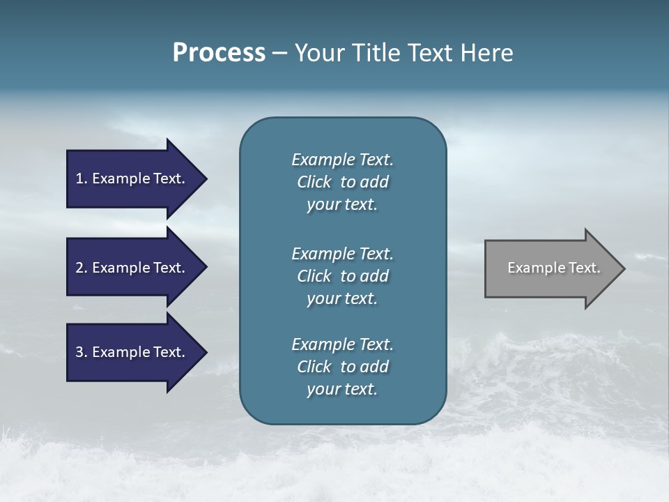 Copyspace Water Ocean PowerPoint Template