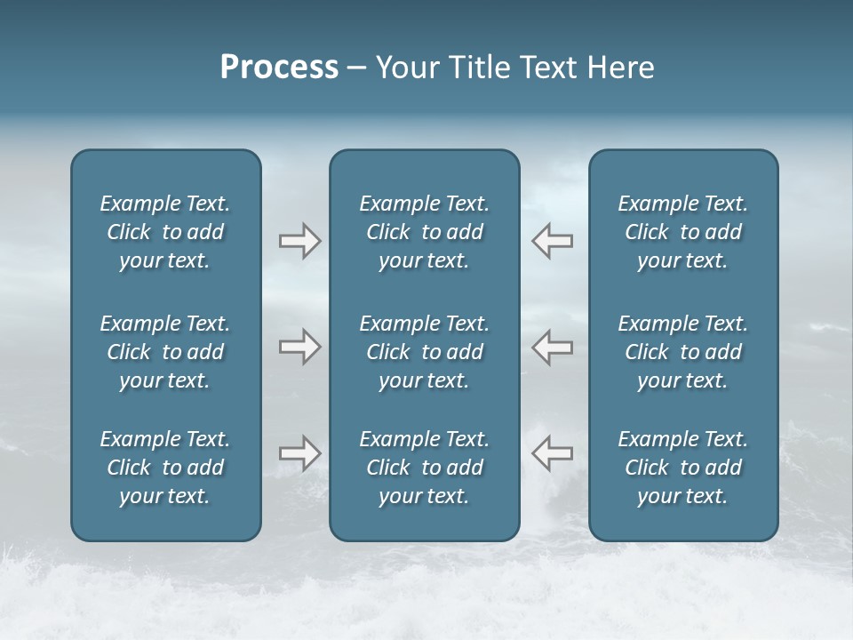 Copyspace Water Ocean PowerPoint Template