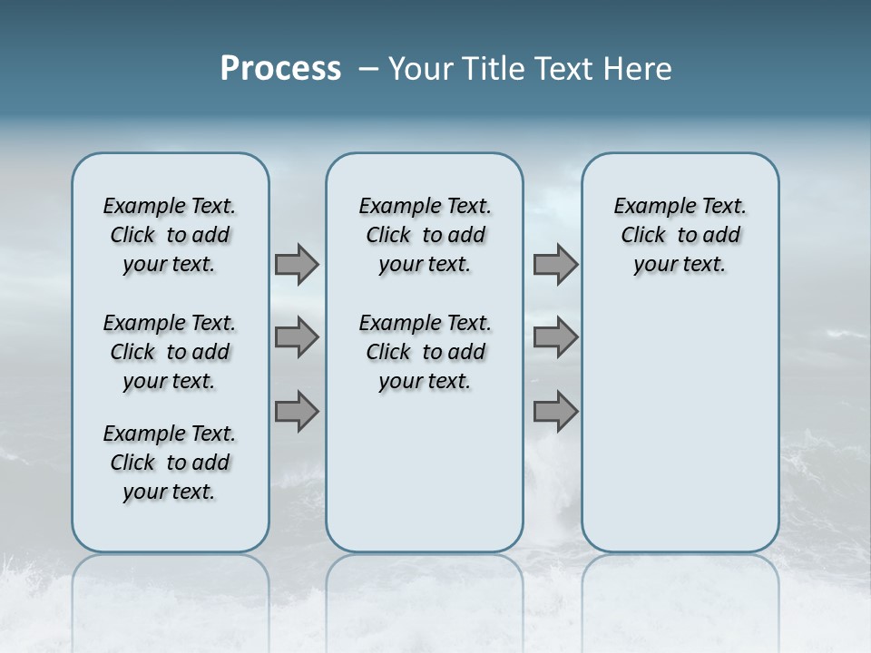 Copyspace Water Ocean PowerPoint Template