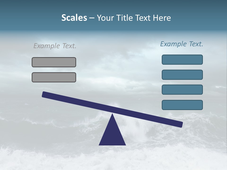 Copyspace Water Ocean PowerPoint Template