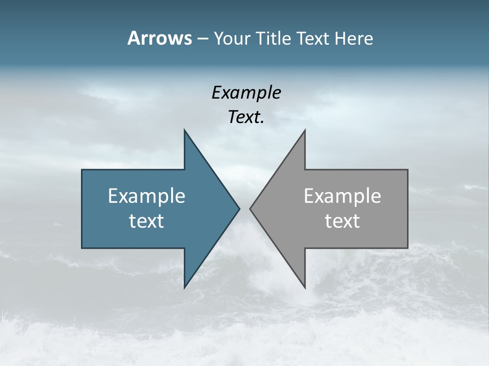 Copyspace Water Ocean PowerPoint Template