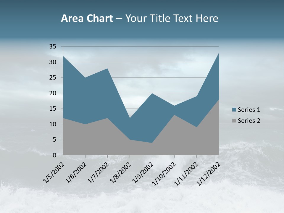 Copyspace Water Ocean PowerPoint Template