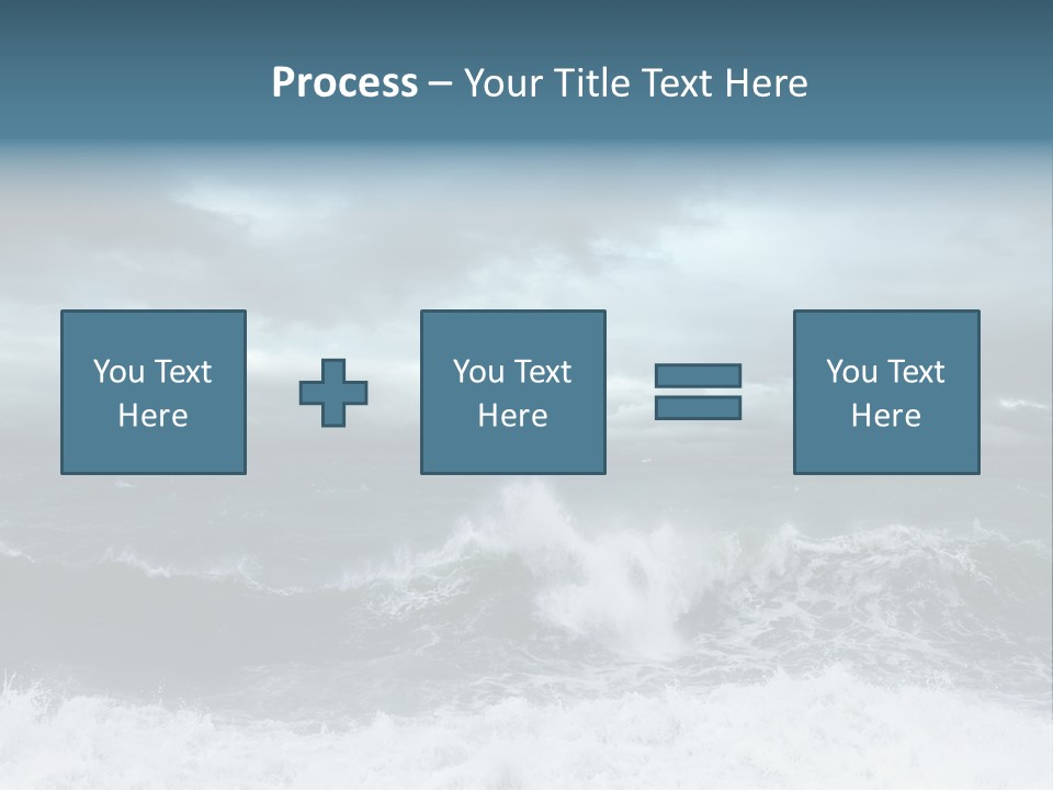 Copyspace Water Ocean PowerPoint Template