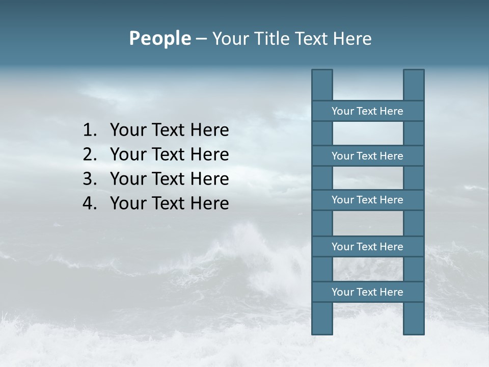 Copyspace Water Ocean PowerPoint Template