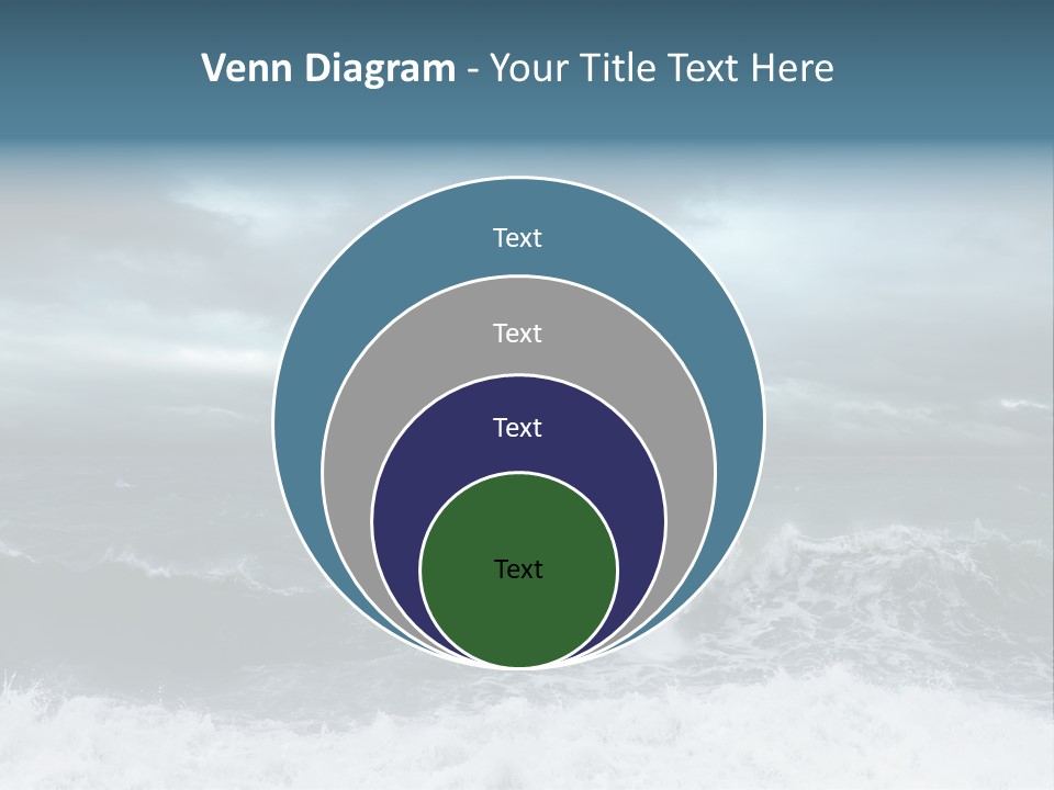 Copyspace Water Ocean PowerPoint Template
