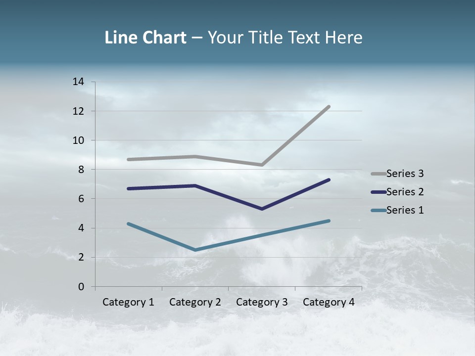 Copyspace Water Ocean PowerPoint Template