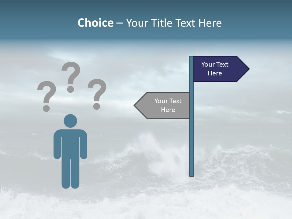 Copyspace Water Ocean PowerPoint Template