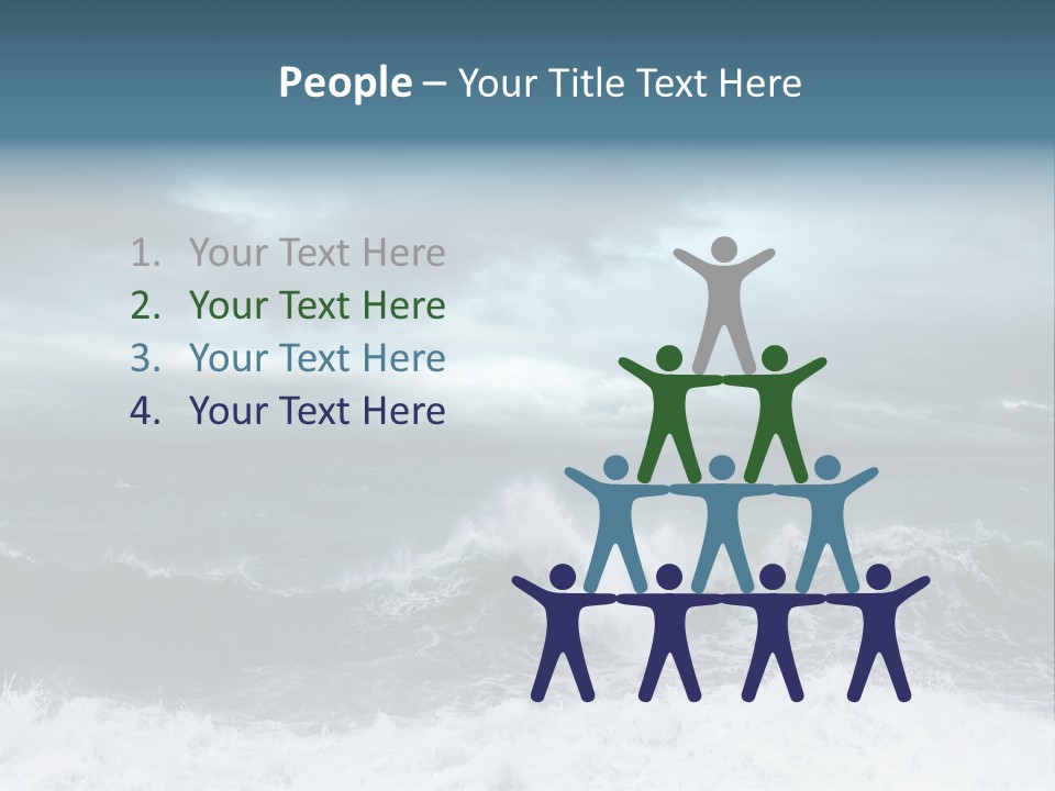 Copyspace Water Ocean PowerPoint Template