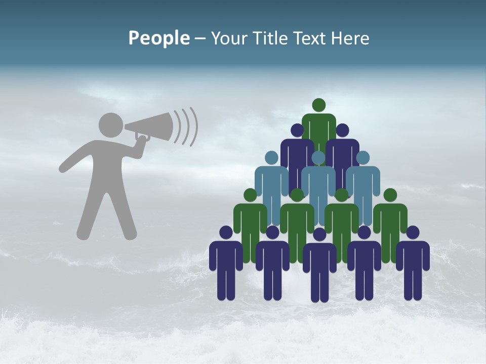 Copyspace Water Ocean PowerPoint Template