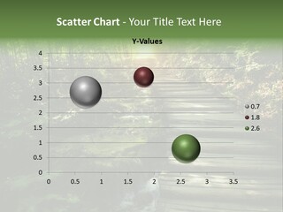 Fantasy Countryside Leaf PowerPoint Template