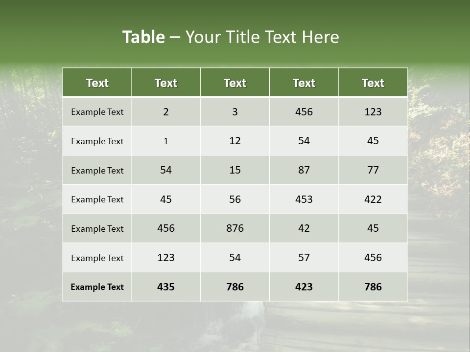 Fantasy Countryside Leaf PowerPoint Template