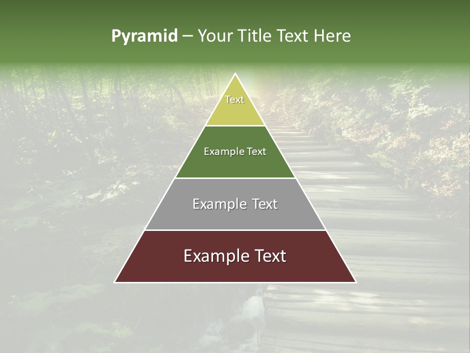 Fantasy Countryside Leaf PowerPoint Template