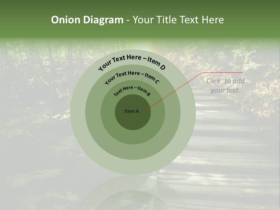 Fantasy Countryside Leaf PowerPoint Template