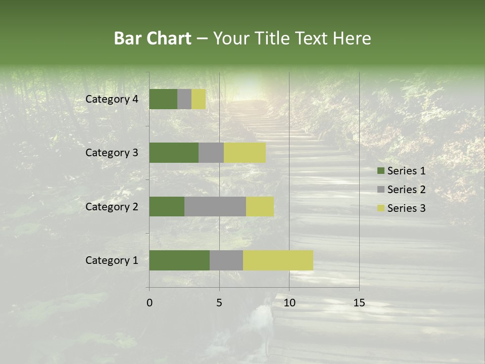 Fantasy Countryside Leaf PowerPoint Template