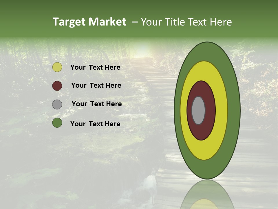 Fantasy Countryside Leaf PowerPoint Template