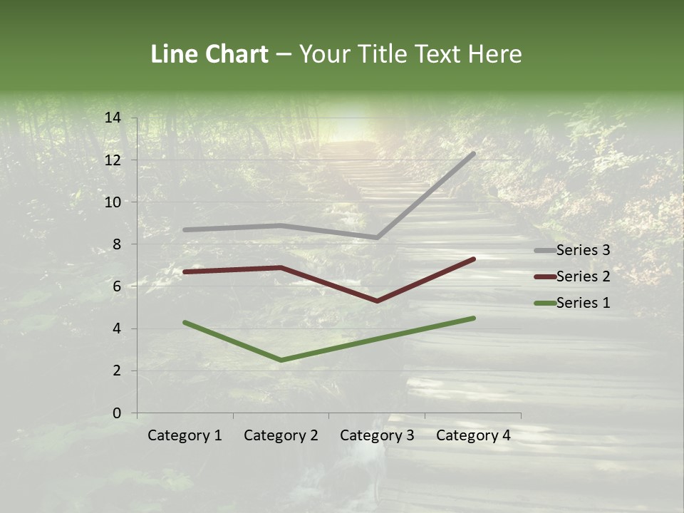 Fantasy Countryside Leaf PowerPoint Template