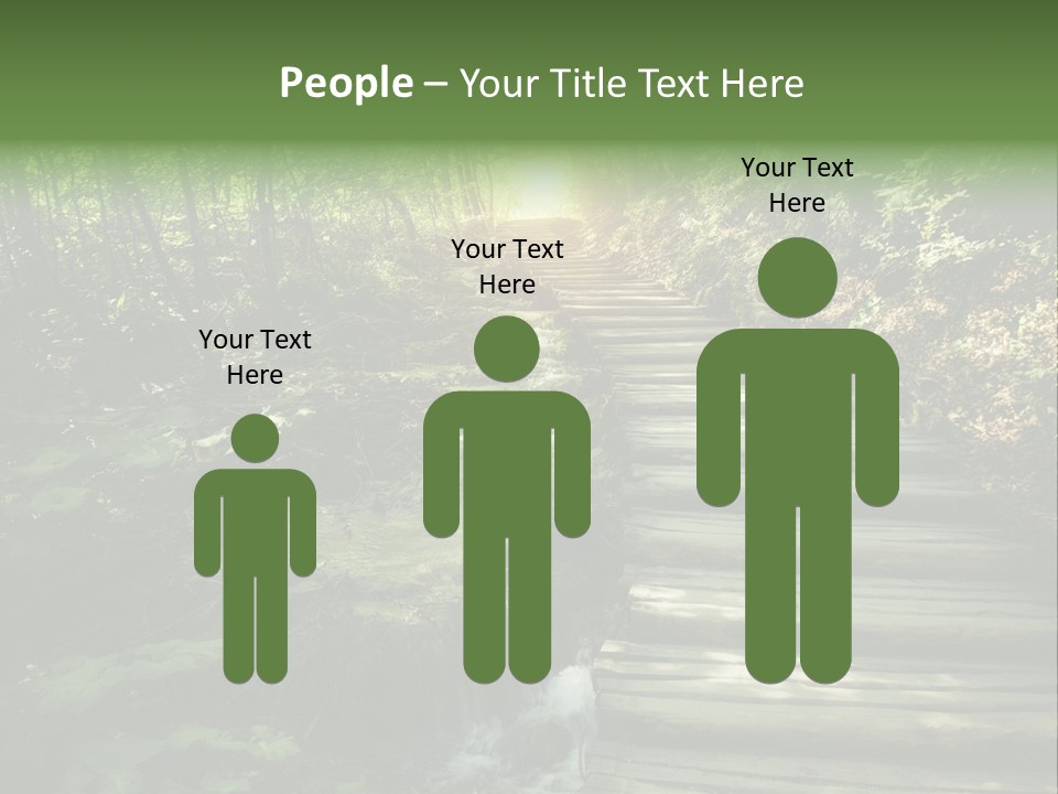 Fantasy Countryside Leaf PowerPoint Template