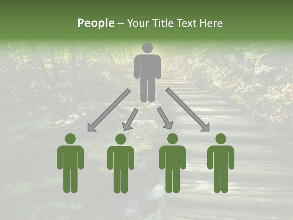 Fantasy Countryside Leaf PowerPoint Template