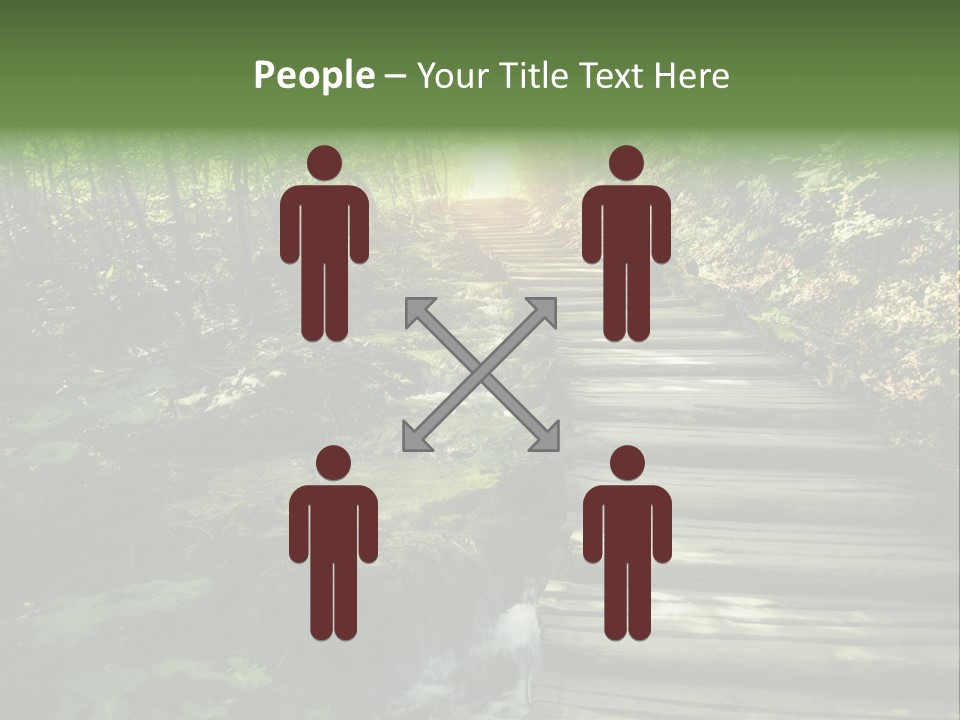 Fantasy Countryside Leaf PowerPoint Template