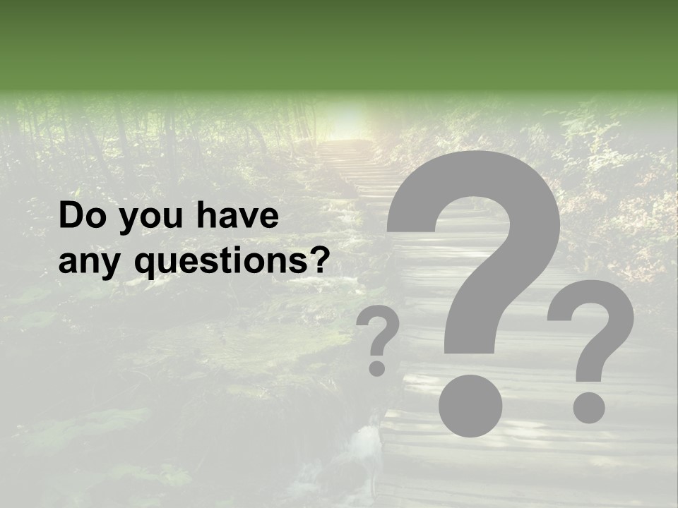 Fantasy Countryside Leaf PowerPoint Template