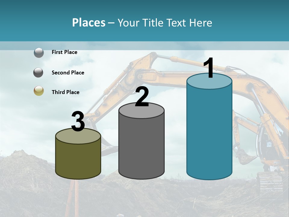 Equipment Construction Heavy PowerPoint Template