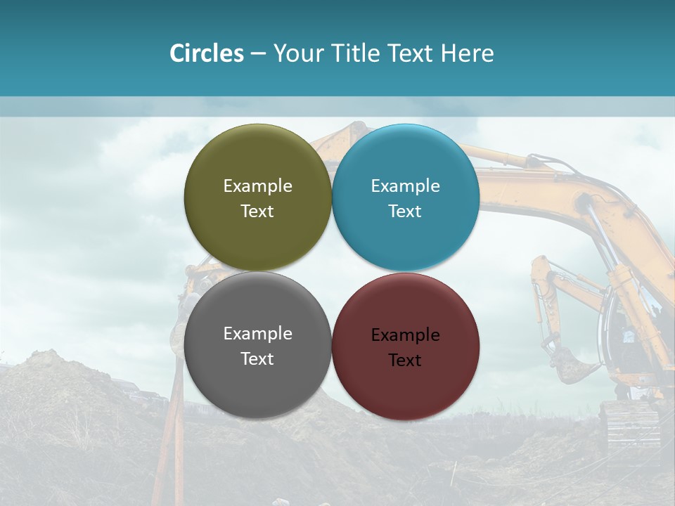Equipment Construction Heavy PowerPoint Template