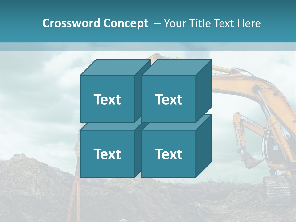 Equipment Construction Heavy PowerPoint Template