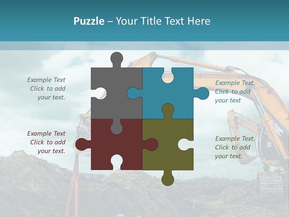 Equipment Construction Heavy PowerPoint Template