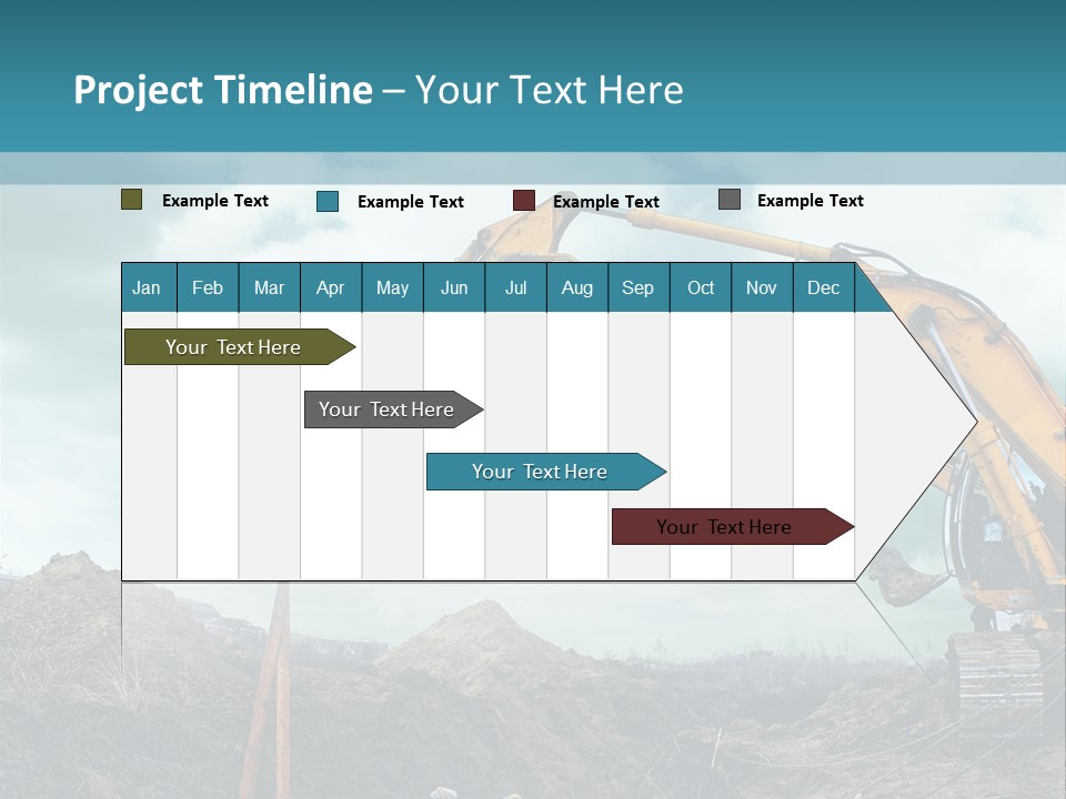 Equipment Construction Heavy PowerPoint Template