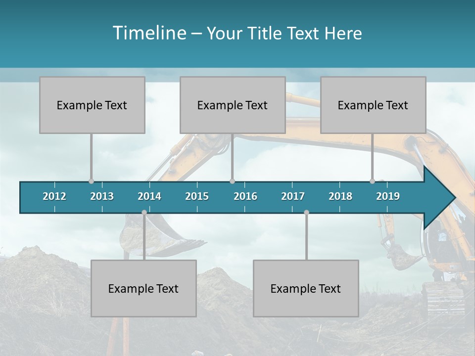 Equipment Construction Heavy PowerPoint Template