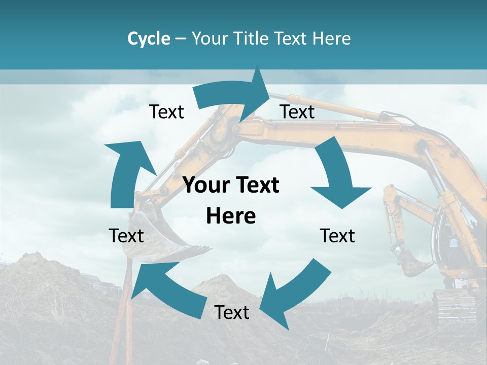 Equipment Construction Heavy PowerPoint Template