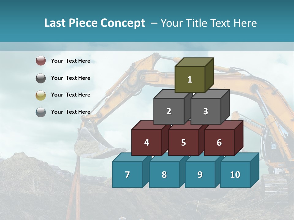 Equipment Construction Heavy PowerPoint Template