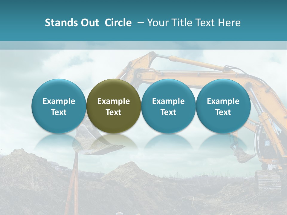 Equipment Construction Heavy PowerPoint Template