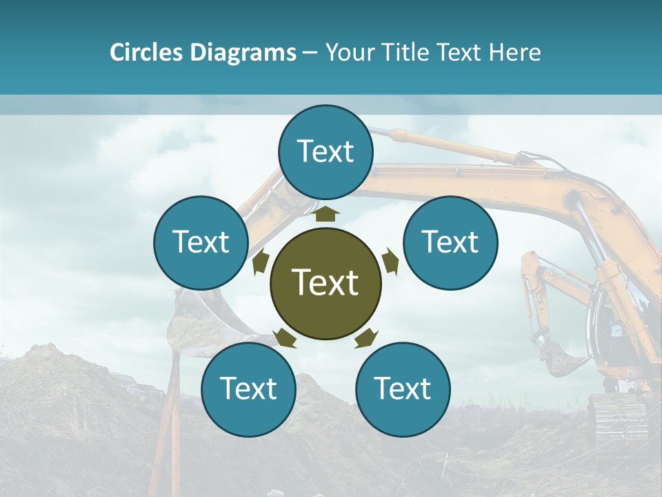 Equipment Construction Heavy PowerPoint Template