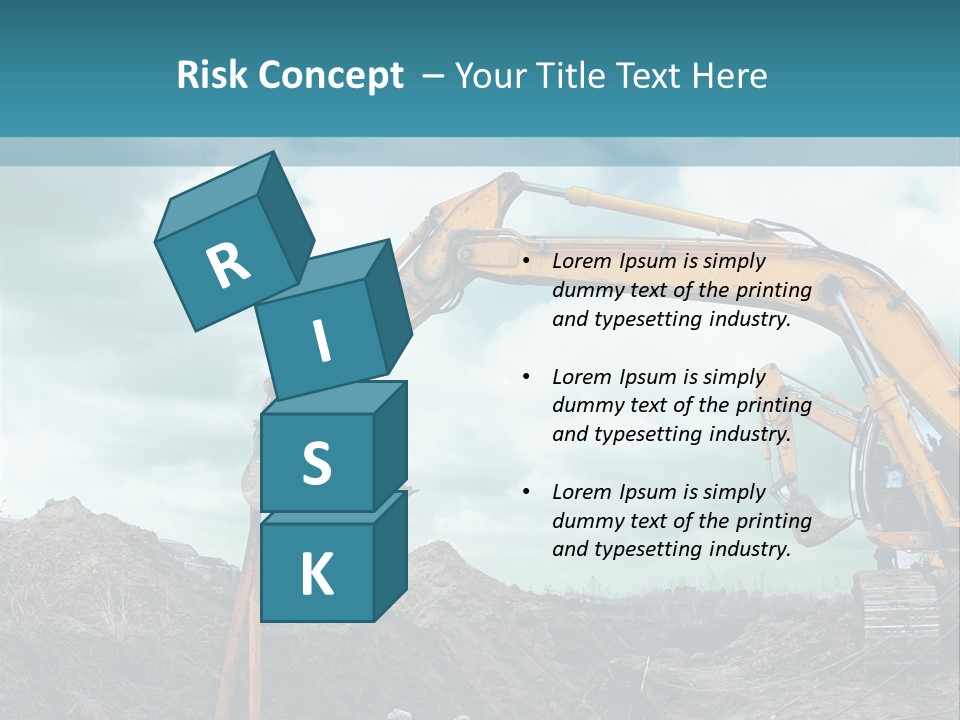 Equipment Construction Heavy PowerPoint Template