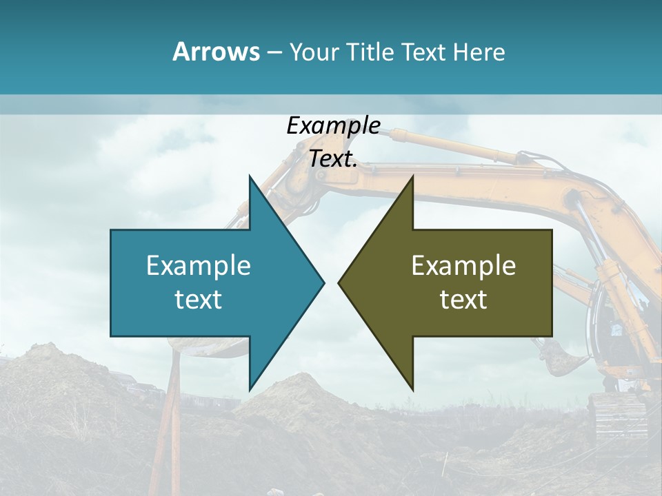 Equipment Construction Heavy PowerPoint Template