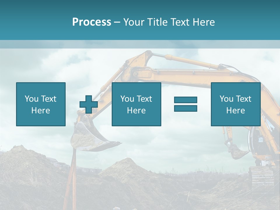 Equipment Construction Heavy PowerPoint Template