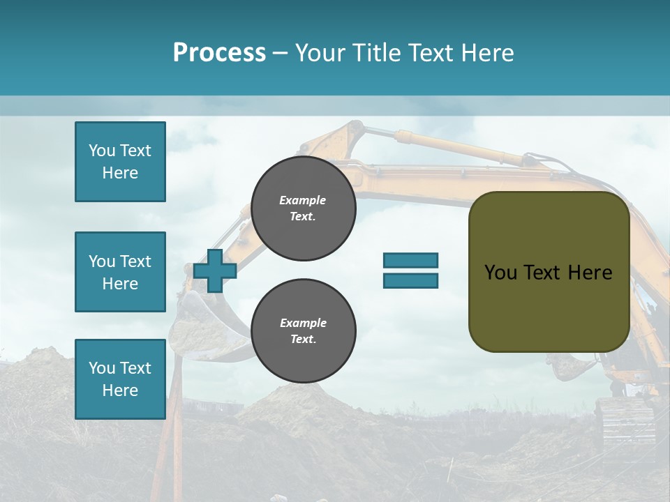 Equipment Construction Heavy PowerPoint Template
