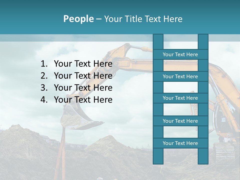 Equipment Construction Heavy PowerPoint Template