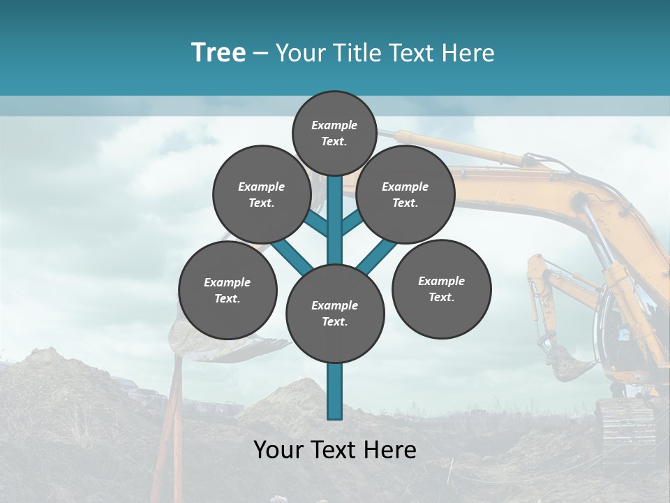 Equipment Construction Heavy PowerPoint Template