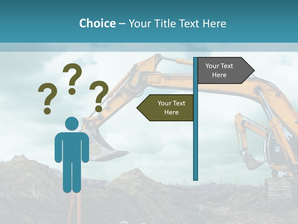 Equipment Construction Heavy PowerPoint Template