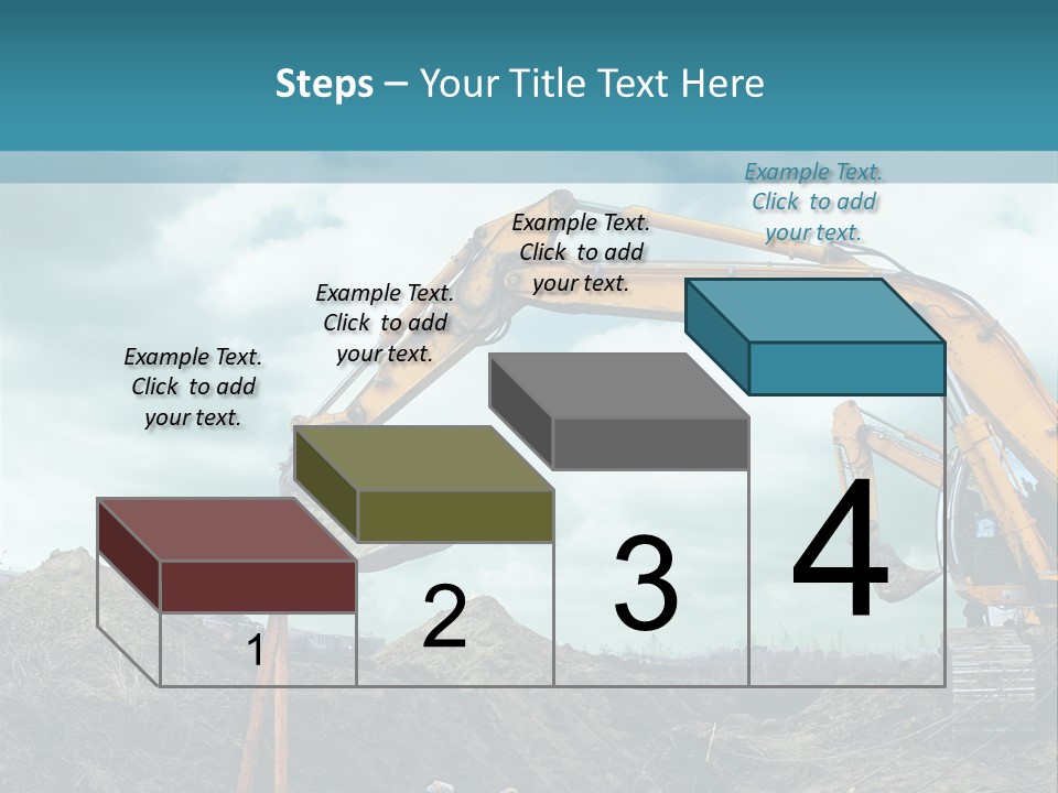 Equipment Construction Heavy PowerPoint Template